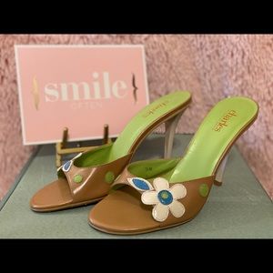 Charles David Multi Color Leather Heels